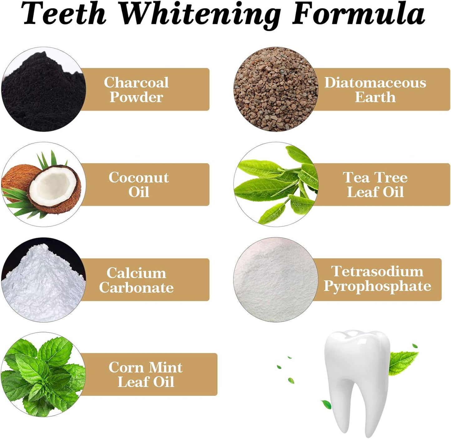 Activated Charcoal & Coconut Oil Teeth Whitening