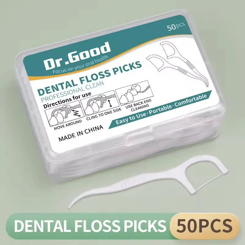 50/150/300/600/1000 PCS Dental Floss Sticks Oral Care Tools