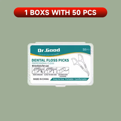 50/150/300/600/1000 PCS Dental Floss Sticks Oral Care Tools