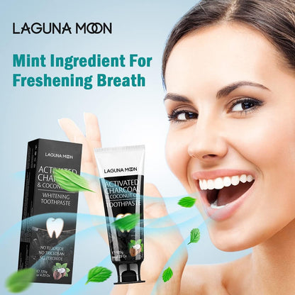 Activated Charcoal & Coconut Oil Teeth Whitening
