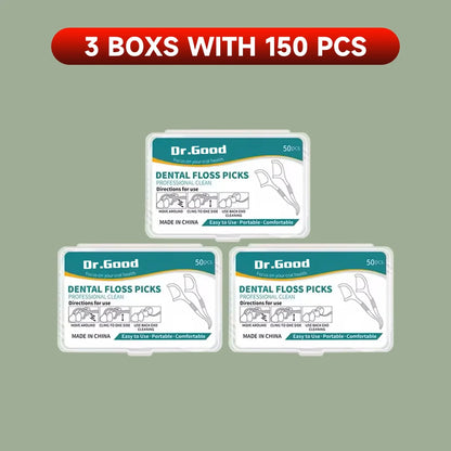 50/150/300/600/1000 PCS Dental Floss Sticks Oral Care Tools