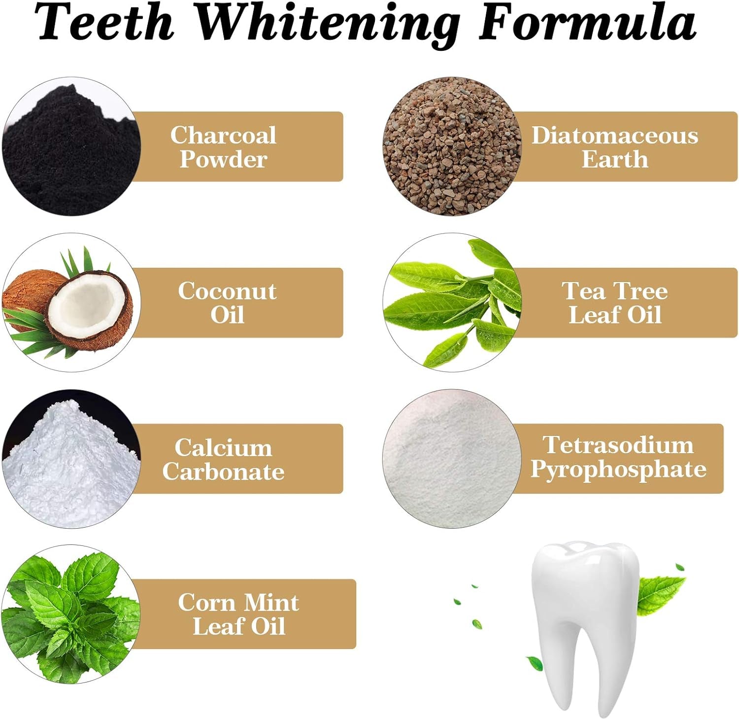 Activated Charcoal & Coconut Oil Teeth Whitening